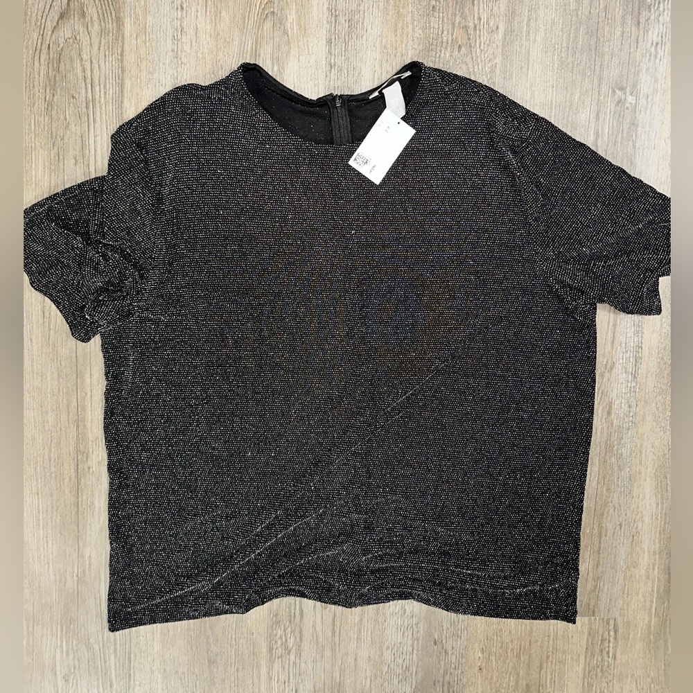 Metallic Sparkle Going Out Top